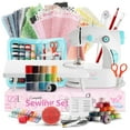thumbnail image 1 of CraftBud Mini Dual Speed Sewing Machine with Extension Table (122 Pieces), 1 of 8