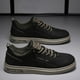 thumbnail image 4 of Zapatos casuales para hombre, zapatos cómodos de PU resistentes al desgaste para viajes al aire libre, 4 of 9