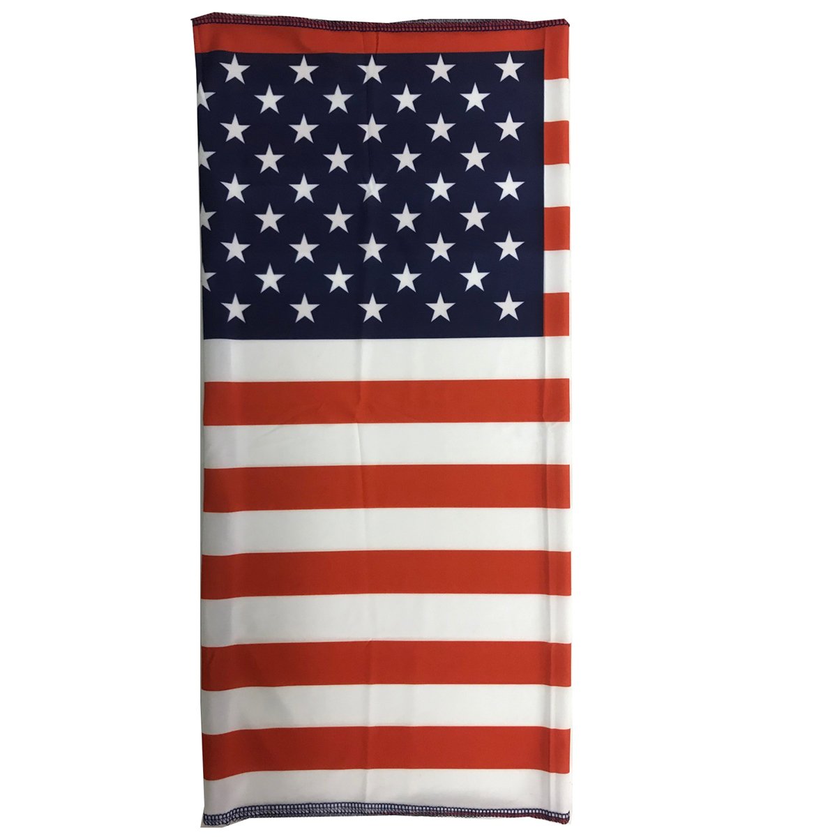 Bandana Face Cover Elastic Microfiber Headband - USA Flag