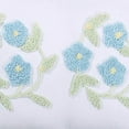thumbnail image 2 of Better Trends SHBF2227BL Bloomfield Cotton Pillow Sham, Blue - Standard Size, 2 of 3