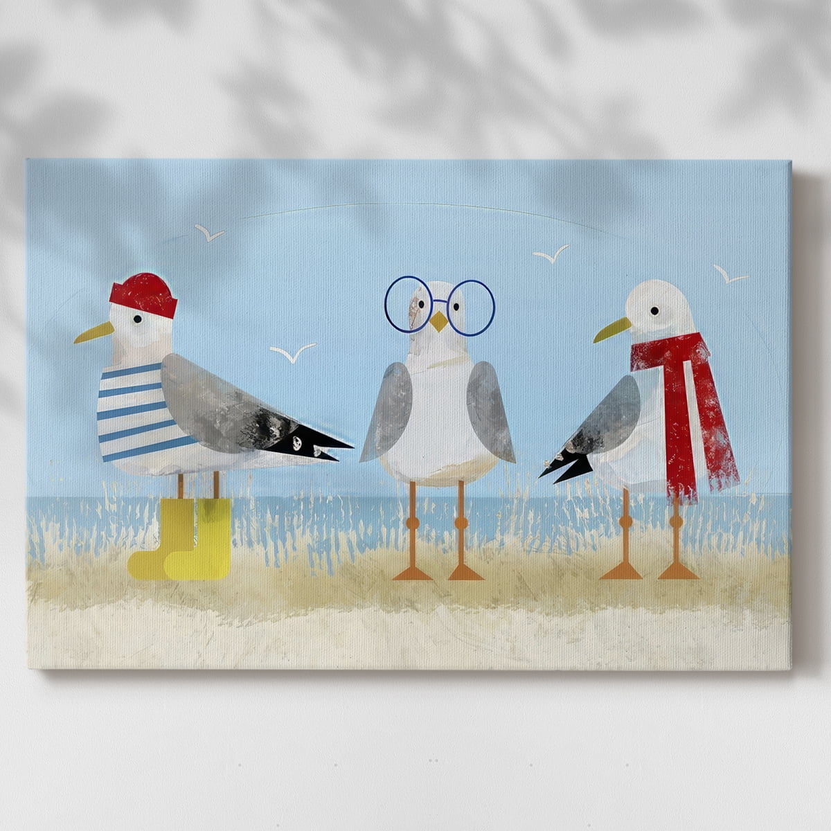 Christmas Holiday Art III- Gallery Wrapped Canvas-XII