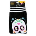 thumbnail image 4 of Vibrant Life Dog Clothes, Skull Halloween Pet Sweater, Black, Medium, 4 of 6