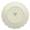 thumbnail image 3 of Gibson Elite Malibu Shore 16-Piece Stoneware Dinnerware Set, Cream White Reactive Glaze Scallop Plates and Bowls, Set for 4, 3 of 12