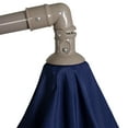 thumbnail image 3 of Northlight 10' Octagon Outdoor Patio Off-Set Umbrella with Hand Crank - Blue, 3 of 6