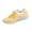 Yellow, variant on Willtoo Women's Mesh Sneakers Lace-Up Lightweight Casual Walking Shoes Driving Orthopedic Shoes