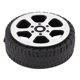 thumbnail image 2 of Plastic Roll 2mm Dia Shaft Car Truck Model Toys Wheel 20mmx6mm 20Pcs, 2 of 5