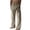 Khaki, variant on Zpanxa Mens Joggers with Pockets, Mens Linen Pants Loose Leisure Hawaiian Print Beach Pants Loose Elastic Waist Drawstring Pants Blue XXL