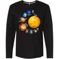 thumbnail image 3 of Inktastic Sun and Planets- Yes, and Pluto Long Sleeve T-Shirt, 3 of 5