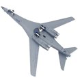 thumbnail image 1 of B-1B Avion de Chasse Modèle à l'Échelle 1:200 pour Bureau Vitrine, Design Authentique et Détail, 1 of 7