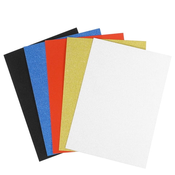10 hojas A4 de cartulina brillante para manualidades, álbumes de recortes (color aleatorio)
