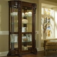 thumbnail image 5 of Pulaski Foxcroft Curved End Curio Cabinet in Foxcroft, 5 of 12