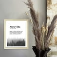 thumbnail image 2 of Designs ByLITA Pura Vida Dictionary Definition Forest Design, 5 x 7 Black Wall Print (Framed) | Inspirational Modern Art Decoration, 2 of 7