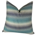 thumbnail image 1 of Plutus Thames River Cobalt HandmadeThrow Pillow, (Double sided 16" x 16"), 1 of 2