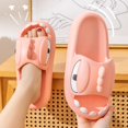 thumbnail image 3 of xiaxaixu Cute Dinosaur Slippers, Anti-Slip Open Toe Slides Quick-dry Shower Shoes for Women Men, 3 of 5