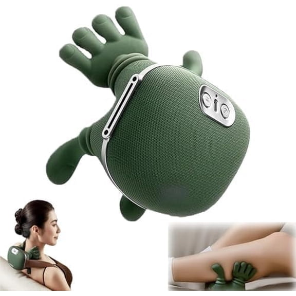 Massage Master for Shoulder, Shiatsu Back and Neck Massager for Neck, Lower Abdominal, discomfort Relief Deep Tissue with 3-Speed Adjustment Gifts for Women, Men, Mom and Dad