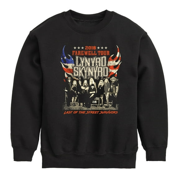 Lynyrd Skynyrd - Farewell Tour 18 - Toddler & Youth Crewneck Fleece Sweatshirt