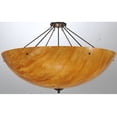 thumbnail image 6 of Meyda Tiffany 106737 Madison 8 Light 48" Wide Semi-Flush Bowl Ceiling Fixture - Bronze, 6 of 6