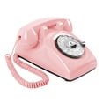 thumbnail image 3 of Vintage Landlines Desk Telephone Wedding Supplies Revolve Dial for Party Gloria Libro de Visitas Teléfono, 3 of 9