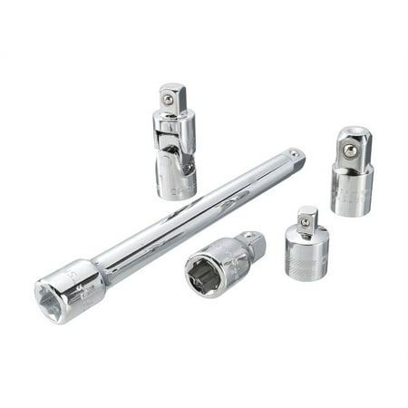 UPC: 0885911587938 | Craftsman 3/8 in. drive Socket Accessory Set Alloy Steel 5 pc. – Case Of: 1; Each Pack Qty: 5; Total Items Qty: 5