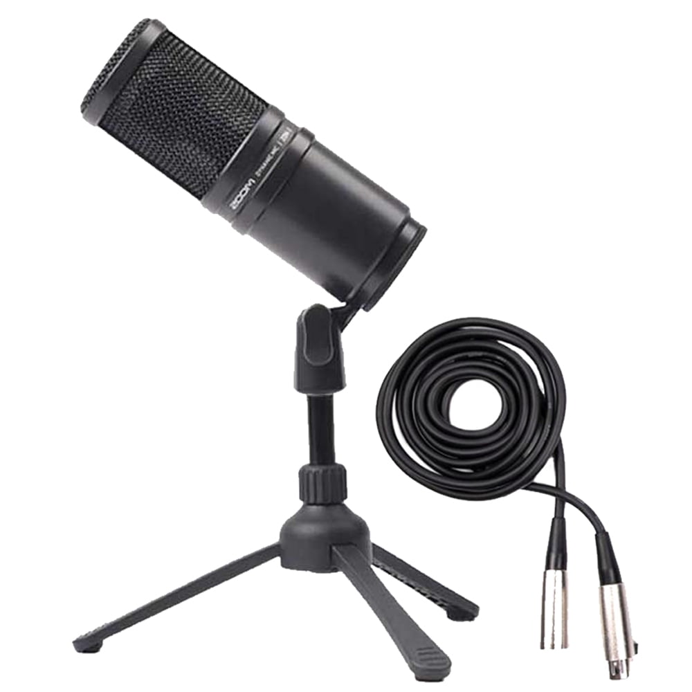 Zoom ZDM1 Dynamic Microphone Podcasting & Vocals Top Accessory Bundle