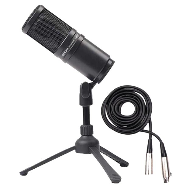 Zoom ZDM1 Dynamic Microphone Podcasting & Vocals Top Accessory Bundle