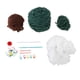 thumbnail image 1 of Kit de crochet para árbol de Navidad, adornos tejidos a mano, kits de decoración caseros para hacer verde, 1 of 9