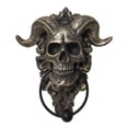 thumbnail image 1 of jesticaly Demon Door Knocker Interesting Household Small Doors Gate Scene Layout Size Decorations Accessory Ornament Hardware, 1 of 6