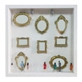 thumbnail image 3 of Mini Golden Frame Silhouette Box Improved Shadow Box Frame Kit With Museum And Golden Miniature, 3 of 4