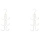 thumbnail image 1 of Cateissary Monederos Bolsos Perchero Colgador Gancho Soporte de almacenamiento Multifuncional para Type2 NO2, 1 of 6