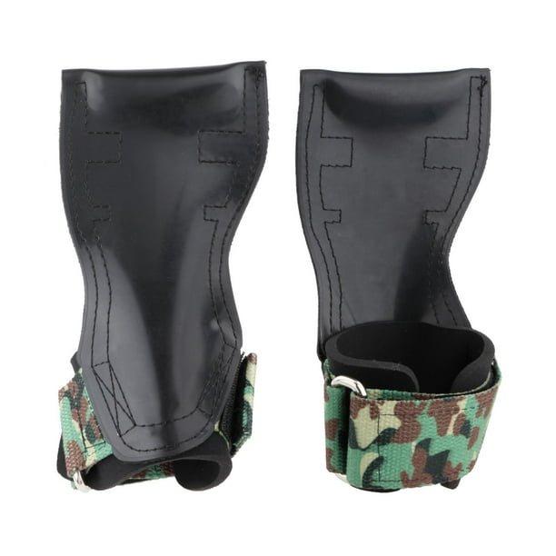 Correas de levantamiento de pesas, entrenamiento, gimnasio, muñequeras, guantes protectores, culturismo camuflaje