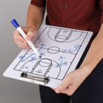 thumbnail image 2 of Presse-papiers pour Entraîneurs de Basket-Ball, Effaçable à Sec, 2 of 4