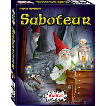 Saboteur Miners and Dwarves Strategy Card Game (Best Blackjack Strategy Card)