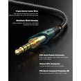 thumbnail image 3 of Divisor de auriculares SOLMIMI de 3,5 mm, 4 polos, macho a dos TRRS Fem, 3 of 6