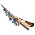 thumbnail image 4 of Delicate Hair Clip Vintage Flower Design Barrettes Alloy Large Duckbill Clip, 4 of 7