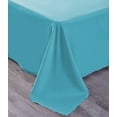 thumbnail image 4 of the Season Essentials Wrinkle Free Sheet Sets with Deep Pockets & Stain Resistant, 4 pc, 1800 Thread Count Bamboo Based, Aqua, Queen, 4 of 11