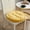 Corn Yellow, variant on 1pc Soft and Thickened Tatami Seat Cushion for Office, Bedroom, and Dining Chair - Round Dandelion Corduroy Chair Cushion for Home Decor