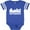 Football Blue and White, variant on Inktastic San Francisco Skyline with Grunge Boys or Girls Baby Bodysuit