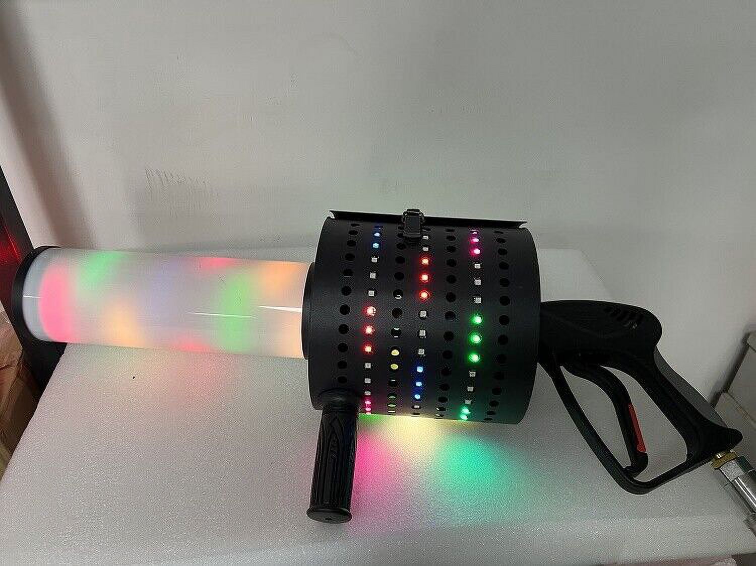 LED CO2 JET Confetti Cannon Gun Machine Colorful Launcher Stage Wedding Show