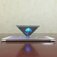 thumbnail image 6 of Smartphone Hologram Advertise 3D Holo Box Holographic Tablet Showcase Pyramid Mobile Phone Box Display Type, 6 of 9
