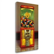 Tangletown Fine Art 'Gumball Machine X' Graphic Art Print on Wrapped Canvas