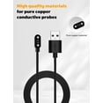 thumbnail image 5 of [1 Pack]Magnetic Charger Cable for Mingdaln 1.93-inch Fitness Tracker,Compatible for Mingdaln Smart watch Charging Replacement Accessory 1M/3.3ft - Black, 5 of 7