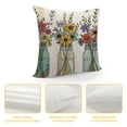 thumbnail image 4 of PHYHOO  Spring Farmhouse Throw Pillow Cover Floral Bloom Vase Pillowcase Flowers Spring Summer Patio Decirations Cushion Case for Sofa Couch Home Bed, 4 of 5