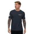 thumbnail image 2 of IRON SHARPENS IRON Fitted mens T-shirt (Midnight Navy, S), 2 of 4