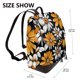 thumbnail image 2 of Fotbe Yellow White Daisy Pattern Mochila Bolso con Estampado para Mujer, Mochila Antirrobo de Nylon Impermeable, Bolsa Ligera de Hombro, 2 of 4