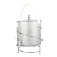 thumbnail image 1 of Dispensador de Bebidas Frías, PE Multipósito de Gran Capacidad Anti -goteeo Fácil de Limpiar La Bebida de Té de Fruta Transparente Dispensador de Fuga Con Espiga para Bodas, 1 of 7