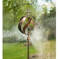 thumbnail image 6 of Evergreen 85.5"H Misting Wind Spinner, Copper Sphere, 6 of 9