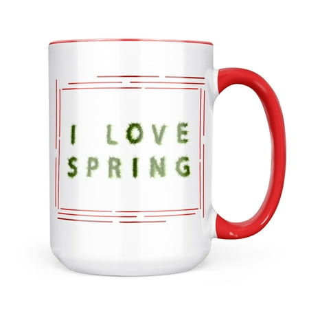 

Neonblond I Love Spring Green Grass Lawn Mug gift for Coffee Tea lovers