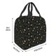 thumbnail image 3 of Easygdp Pine Cone Woodland Pattern Bolsa Térmica Premium - Tela Oxford Impermeable, Gran Capacidad, Bolsillo Frontal, Unisex para Trabajo, Escuela, Actividades al Aire Libre y Picnics, 3 of 8