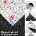 thumbnail image 3 of Pioneer Flower Floral Print Pattern Kitchen Rugs Sets Of 3,Kitchen Runner Rugs Non Skid Washable,Decorative Kitchen Floor Mats for Kitchen,Sink,Laundry,17"x30"+ 17"x47" + 17"x59", 3 of 6