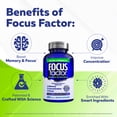 thumbnail image 5 of FOCUS FACTOR Extra Strength (120 Count) - Brain Supplement for Memory, Concentration and Focus, 5 of 7